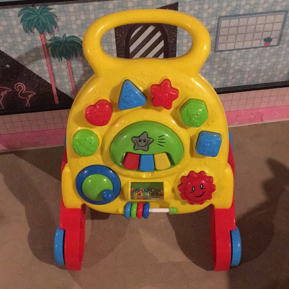 Baby push walker